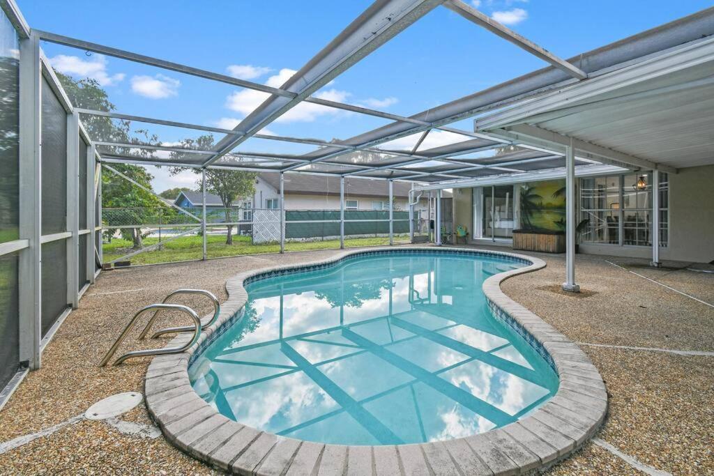 Tropical Beach & Lakefront Home West Palm Beach Esterno foto